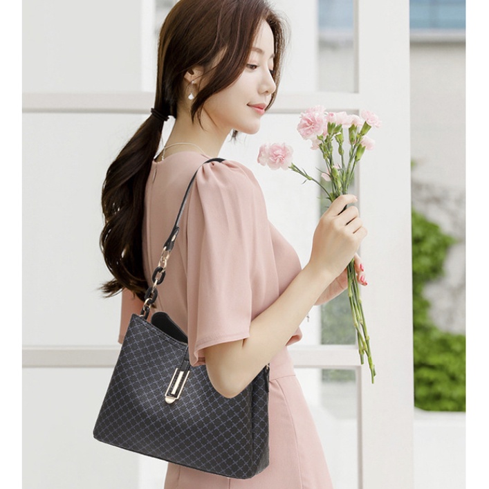 Túi Xách Đeo Vai In Họa Tiết Đơn Giản Thời Trang Thu Đông 2022 Cho Nữ