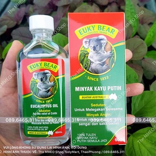 Combo 10 - Dầu Khuynh Diệp EucaPro / Euky Bear / Kangaroo