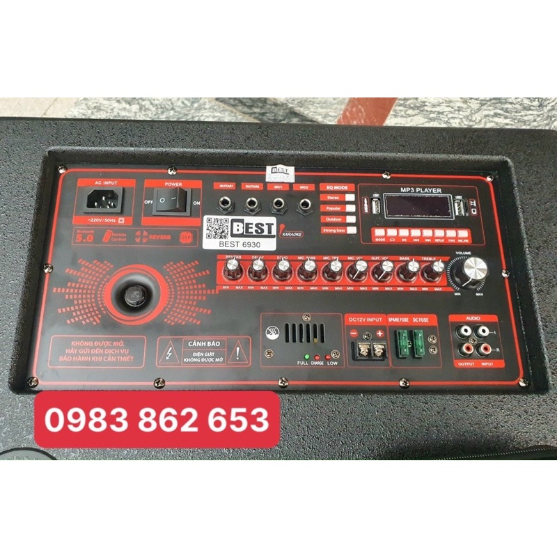 Best 6930 loa kéo 5 tấc thế hệ mới
