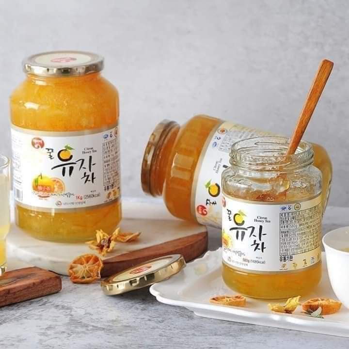 Mật ong chanh hàn quốc MasilRaon lọ 1kg