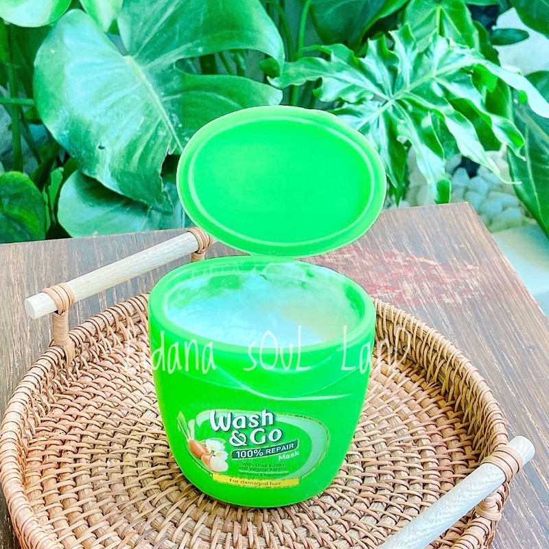 Kem/ Mặt nạ hấp ủ tóc Wash & Go Mask Italy