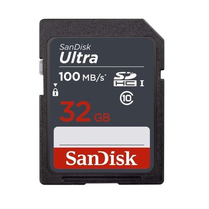 Thẻ nhớ Sandisk Ultra 32GB 100mb/s . Hàng  Chính Hãng Sandisk .