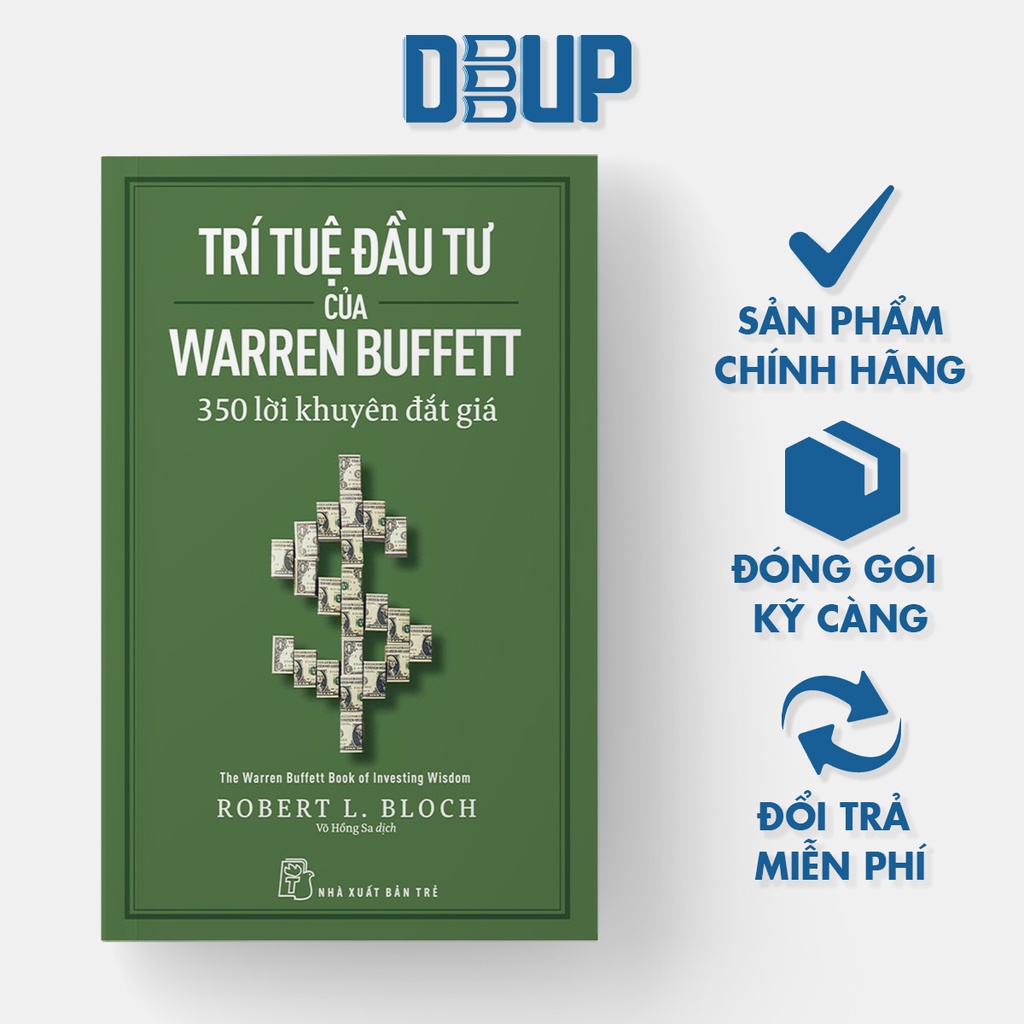 Sách - Trí Tuệ Đầu Tư Của Warren Buffett - 350 Lời Khuyên Đắt Giá