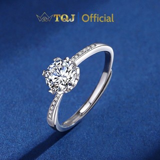 Nhẫn bạc nữ tqj-nzw31, nhẫn bạc 925, nhẫn bạc thời trang, nhẫn bạc đính đá sang trọng