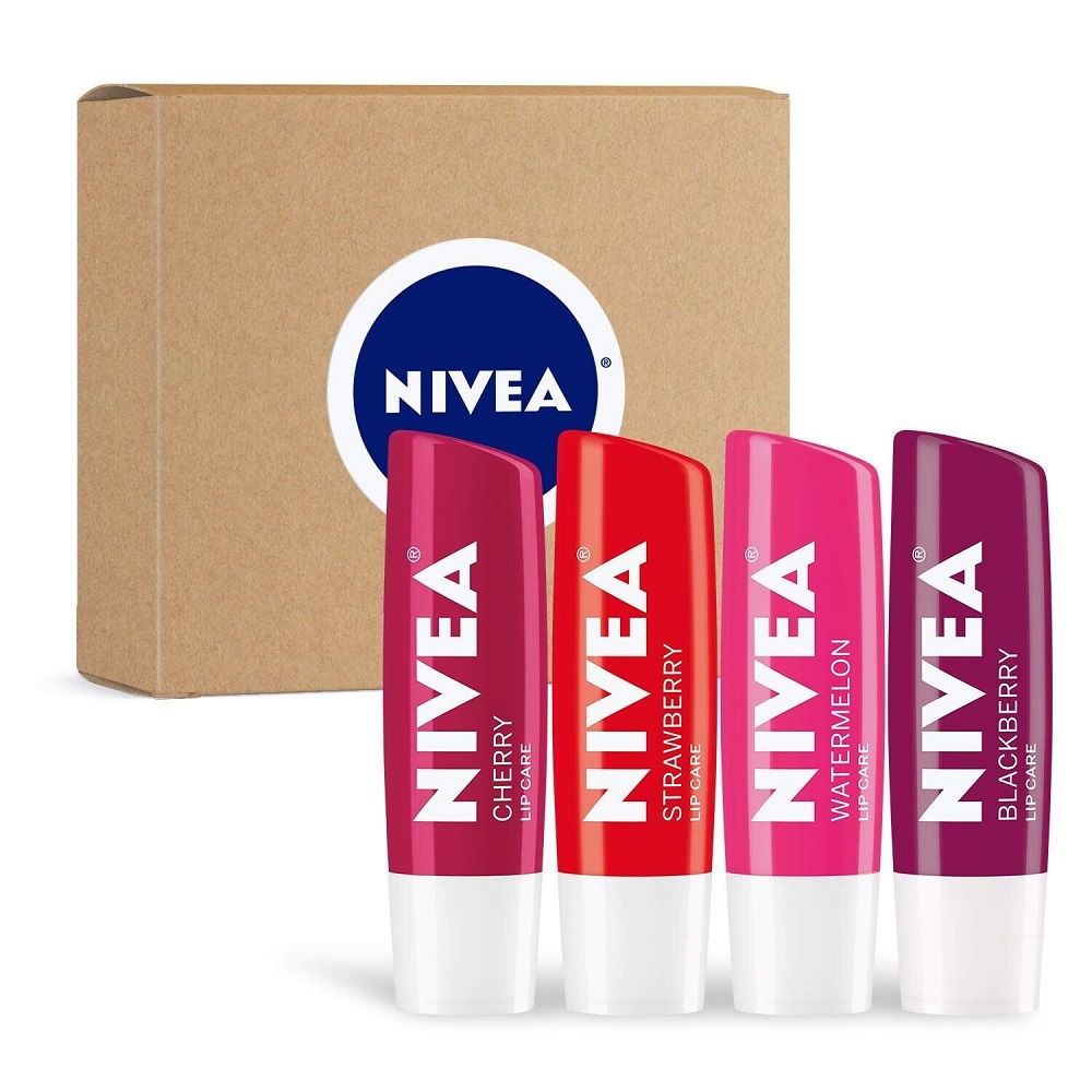 Son dưỡng môi có màu Nivea Fruit Lip Balm