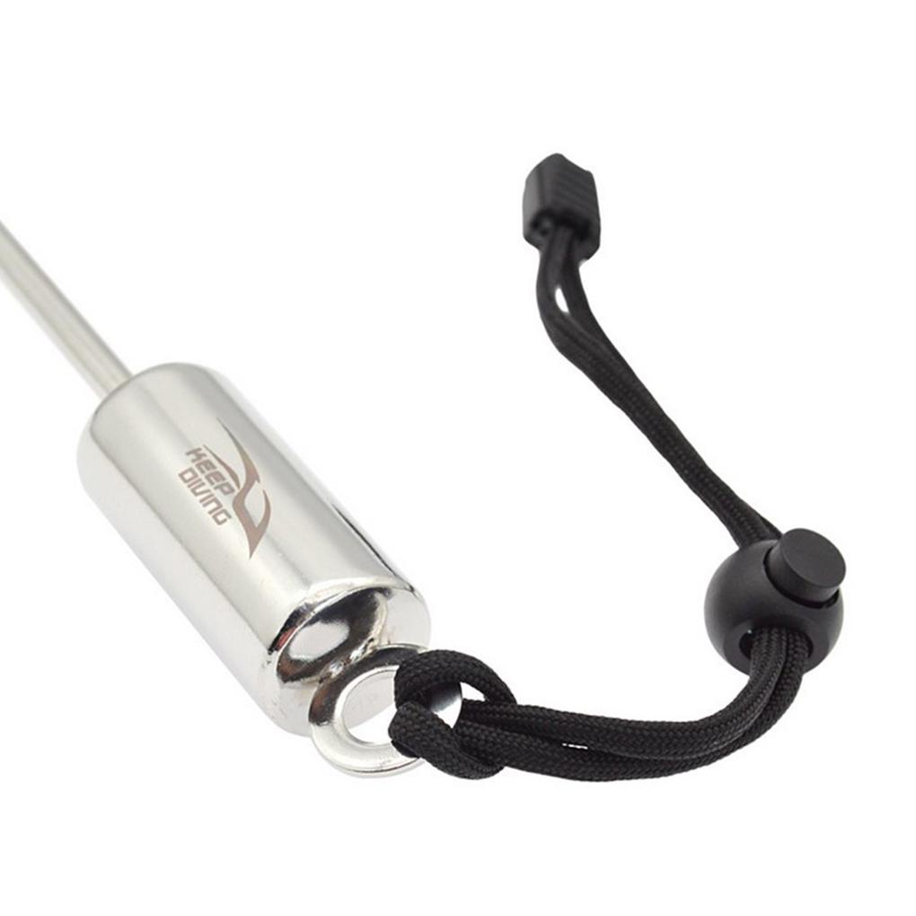 Gậy Lặn Biển Bằng Thép Không Gỉ Kèm Dây Đeo Tiện Dụng Cho Nam