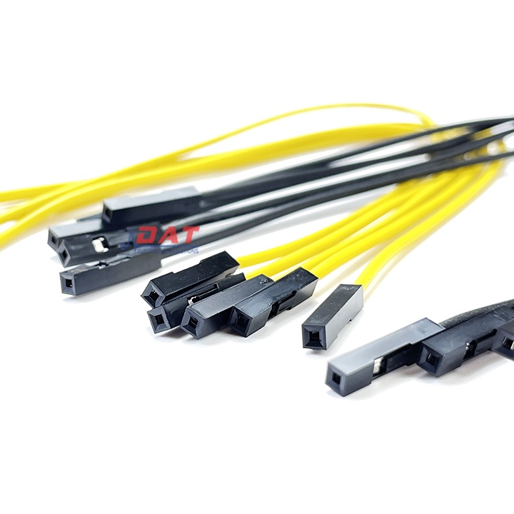 Dây Bus Đơn 1 Màu 17 Lõi 20cm - 5 Sợi Cái-Cái