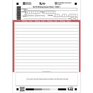 Giấy Thi IELTS