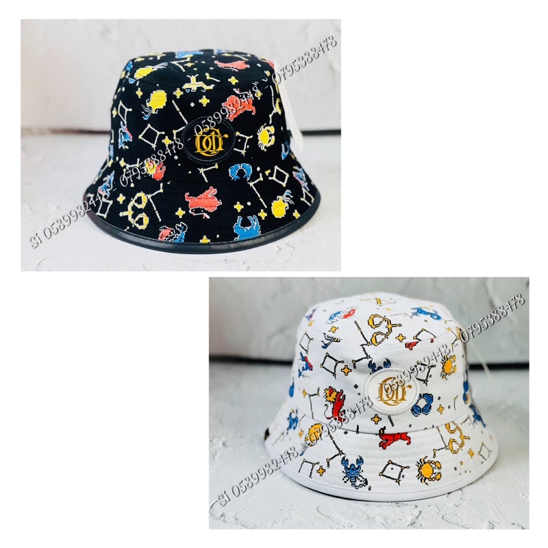 Mũ bucket Hàn quốc - Nón Tai bèo họa tiết GC sắc màu nam nữ thời trang siêu đẹp