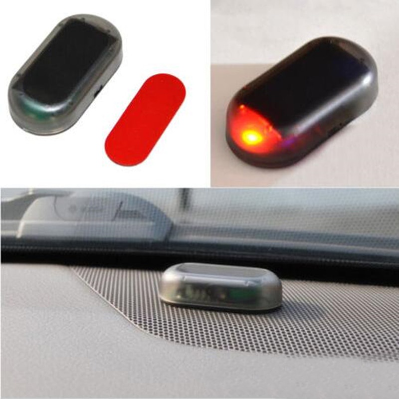Đèn LED Chống Trộm Sử Dụng Năng Lượng Mặt Trời Cho Ô Tô, Hỗ Trợ Sạc USB