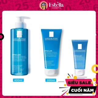 Gel Rửa Mặt Tạo Bọt Cho Da Dầu Nhạy Cảm La Roche-Posay Effaclar Purifying Foaming Gel (400ml, 200ml, 50ml)