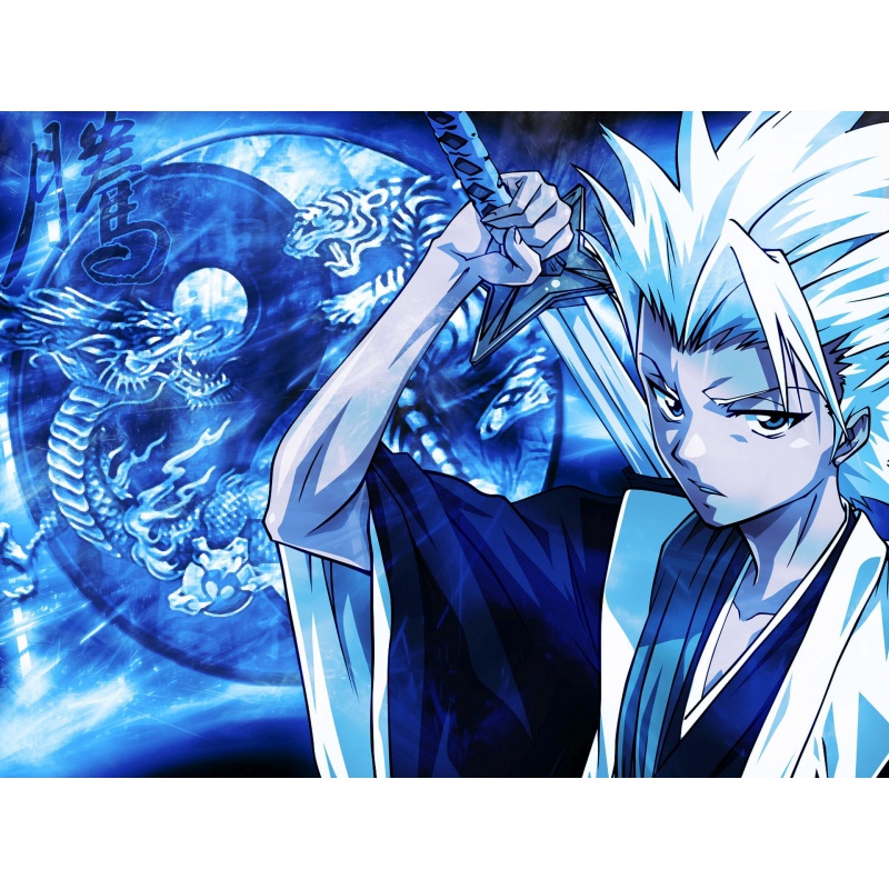Mô hình kiếm Hyorinmaru 22CM - Hitsugaya Toushirou - Bleach