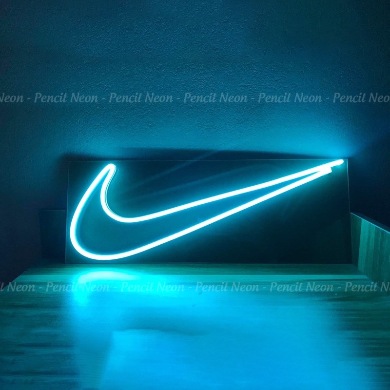 Đèn Led logo Nike | trang trí phòng ngủ, decor góc làm việc - Pencil Neon Sign