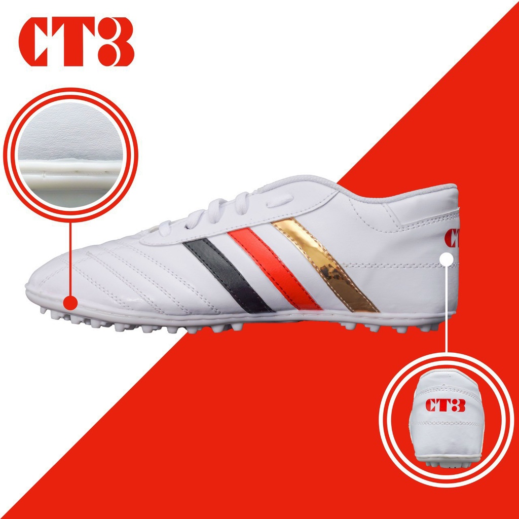 Giày 3 sọc đá banh, giày bóng đá 3 sọc CT3