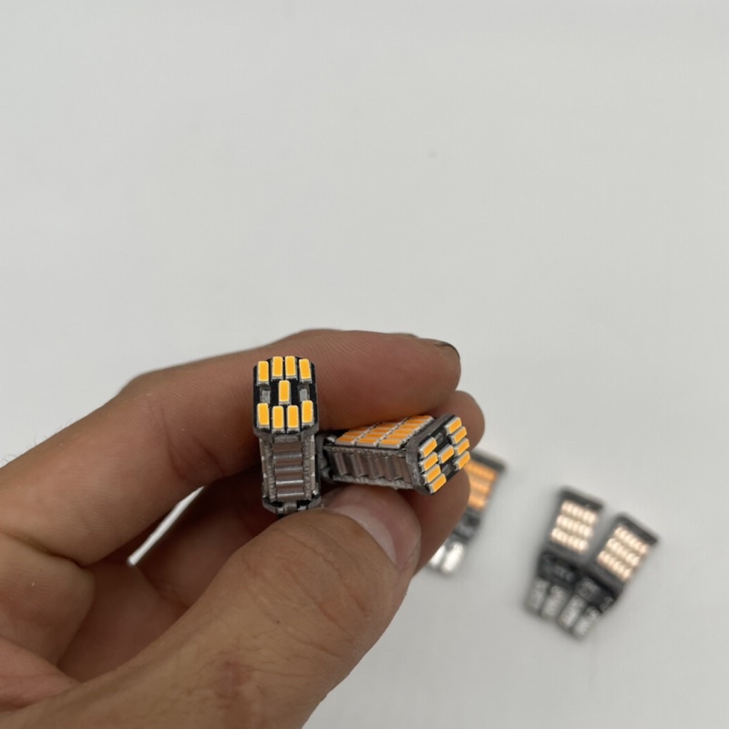 Đèn LED Xi nhan T15 Cho Ô tô Xe máy Chíp 4014 Siêu sáng