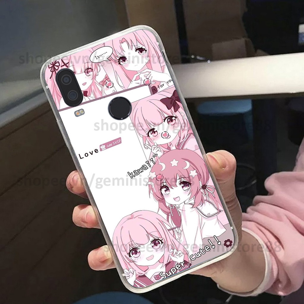 Ốp Vsmart Active 1 / Active 1 Plus / Active 1+ in hình cô gái xinh đẹp đáng yêu đầy phong cách, cá tính