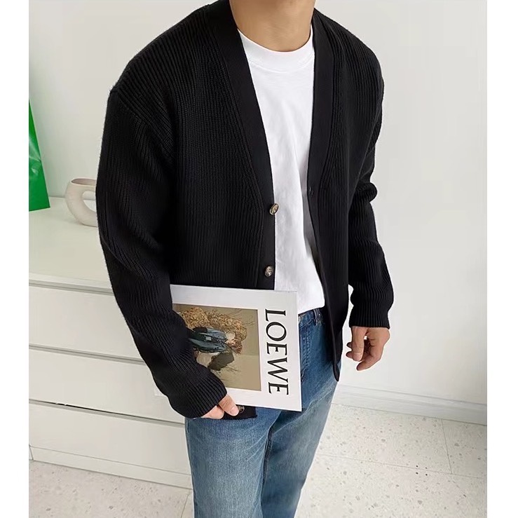 Áo Cardigan Len Dày Phong Cách Hàn Quốc 5 Màu CDG02