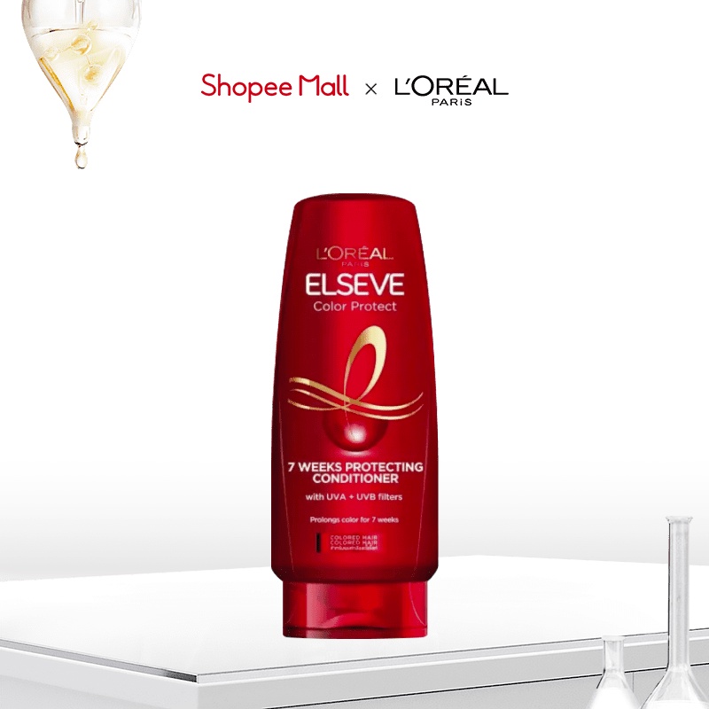 Dầu xả cho tóc nhuộm L'Oréal Paris Elseve Color Protect 7 Weeks Protecting Conditioner 280ml