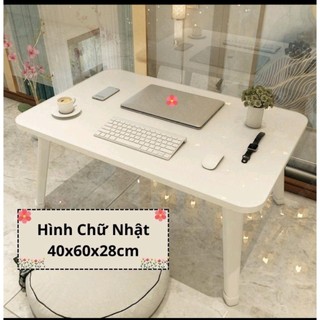  Bàn học gấp gọn ngồi bệt bàn học làm việc bàn chân nhựa cứng 40x60cm mặt gỗ MDF loại đẹp GP148 