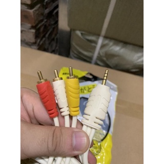 Dây loa 1 ra 2 dây 1 đầu 3.5 ra 2 đầu AV dài 1.5m 3m 5m hàng loại tốt ARIGATO COMPUTER