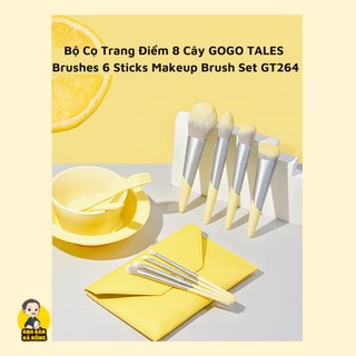 Bộ cọ trang điểm 8 cây gogo tales brushes 6 sticks makeup brush set gt264