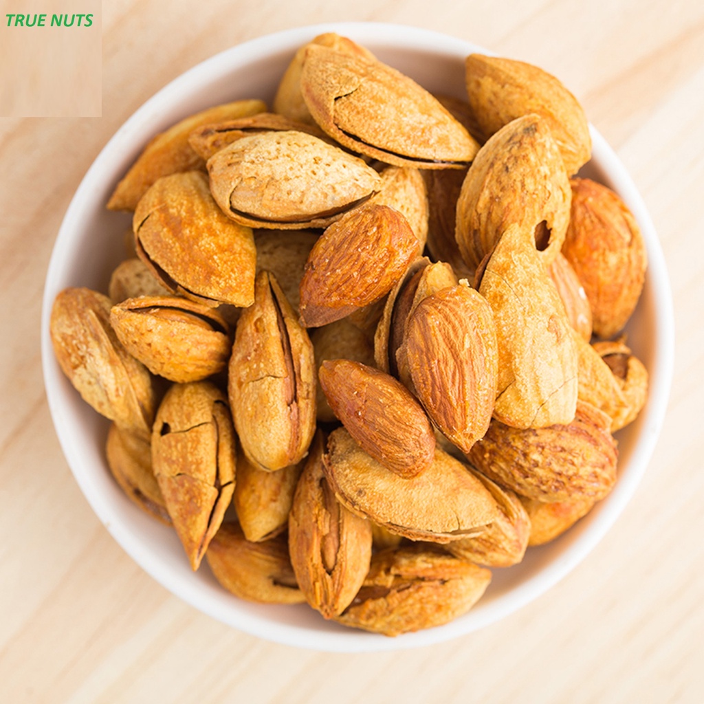 1Kg Hạt hạnh nhân rang bơ vỏ mỏng