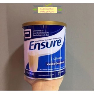 Sữa bột Ensure Abbott Đức Hộp 400g hương Vani