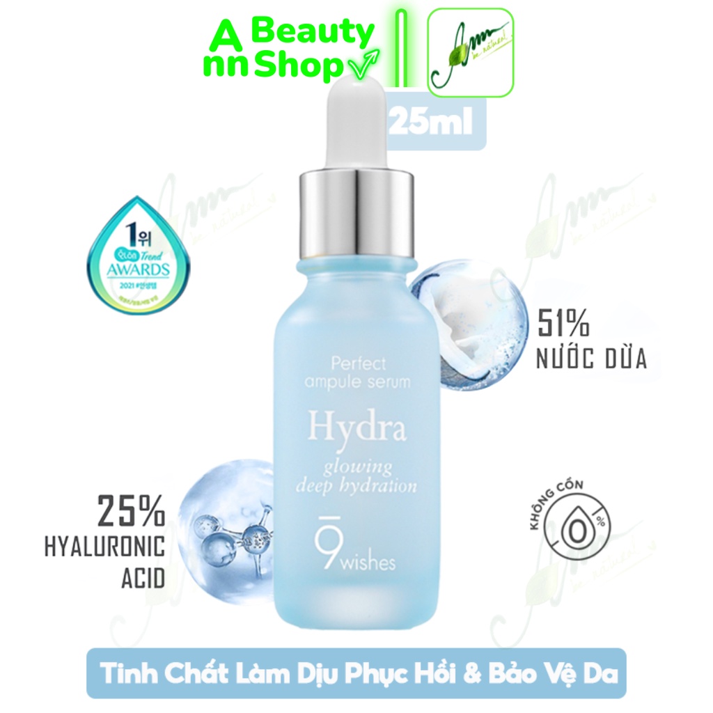 Tinh chất dưỡng da Ampule Serum 9Wishes 25ml