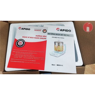 Ấm điện đa năng Rapido RMK0818-S