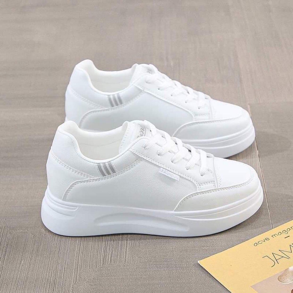 Giày Thể Thao Nữ Tăng Chiều Cao 5cm Hàng Chuẩn QC Loại 1 Size 35 - 39