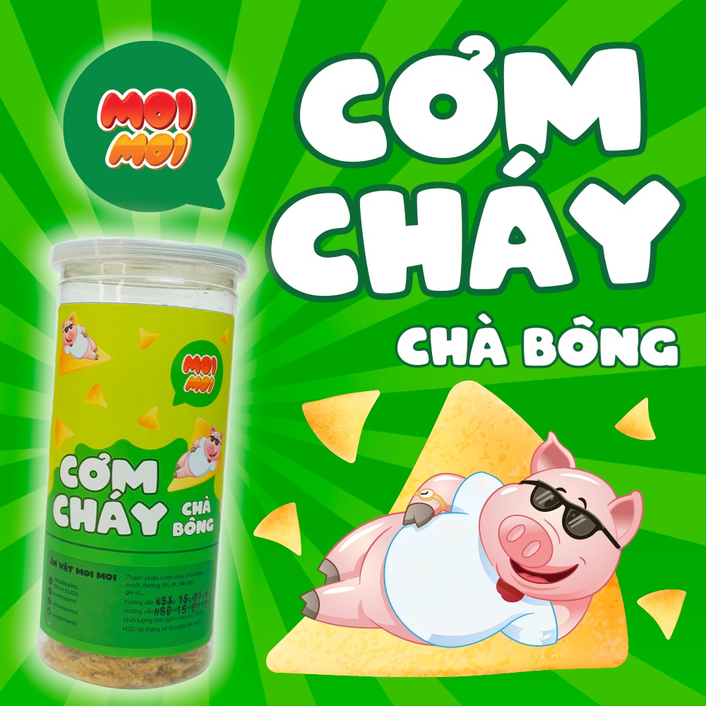 Cơm cháy chà bông 300g - Đồ ăn vặt MoiMoi