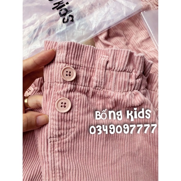 Chân Váy Nhung Bé Gái GÊ