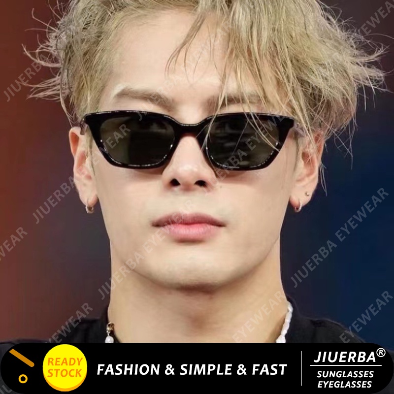 (JIUERBA) Kính Râm Mắt Mèo Nhỏ Che Nắng Thời Trang Jackson Wang