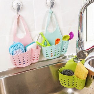 Giỏ treo bồn rửa bát tiện dụng giỏ đựng vật dụng bồn rửa chén ok8