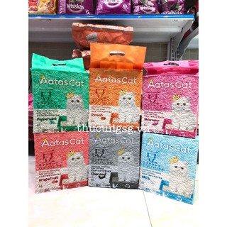 Cát vệ sinh mèo đậu nành Tofu Aatas bao 6L