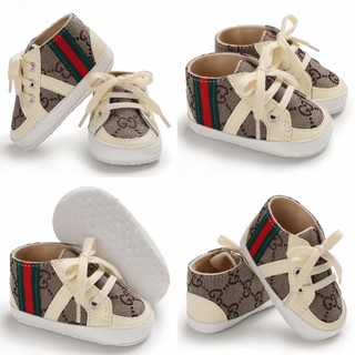 Giày Sneaker Da PU Đế Mềm Cho Bé Sơ Sinh