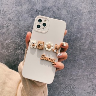 Ốp Lưng Basic Camera Nổi - Mẫu Cookies Sweet Nổi
