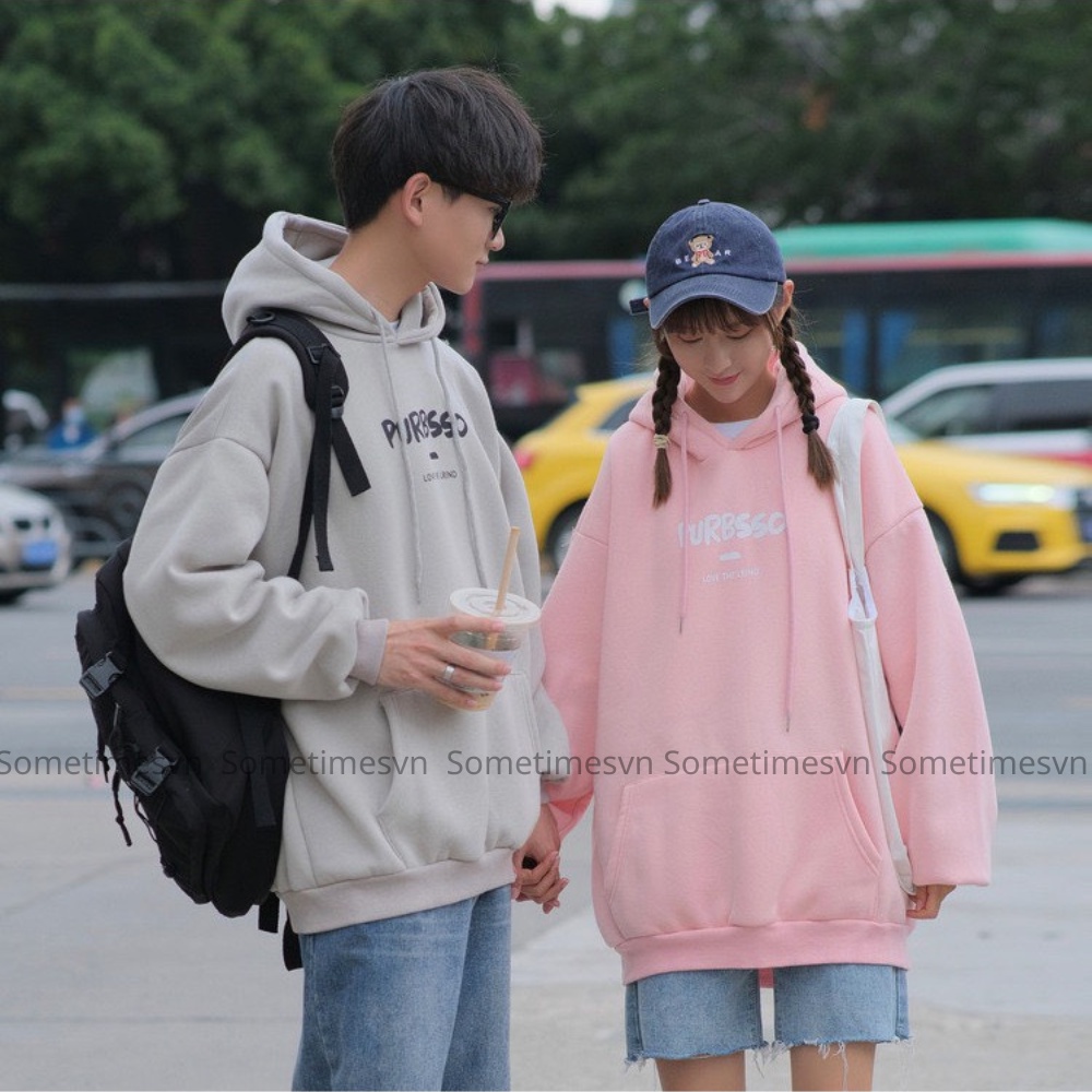 Áo khoác - hoodie PURBSSO KNN36 nam nữ có mũ form rộng nỉ bông dày đẹp nhiều mẫu zip khóa kéo phong cách unisex mùa đông