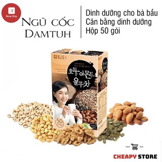 Bột ngũ cốc damtuh hàn quốc hộp 50 gói x 18gr | bột ngũ cốc cô gái