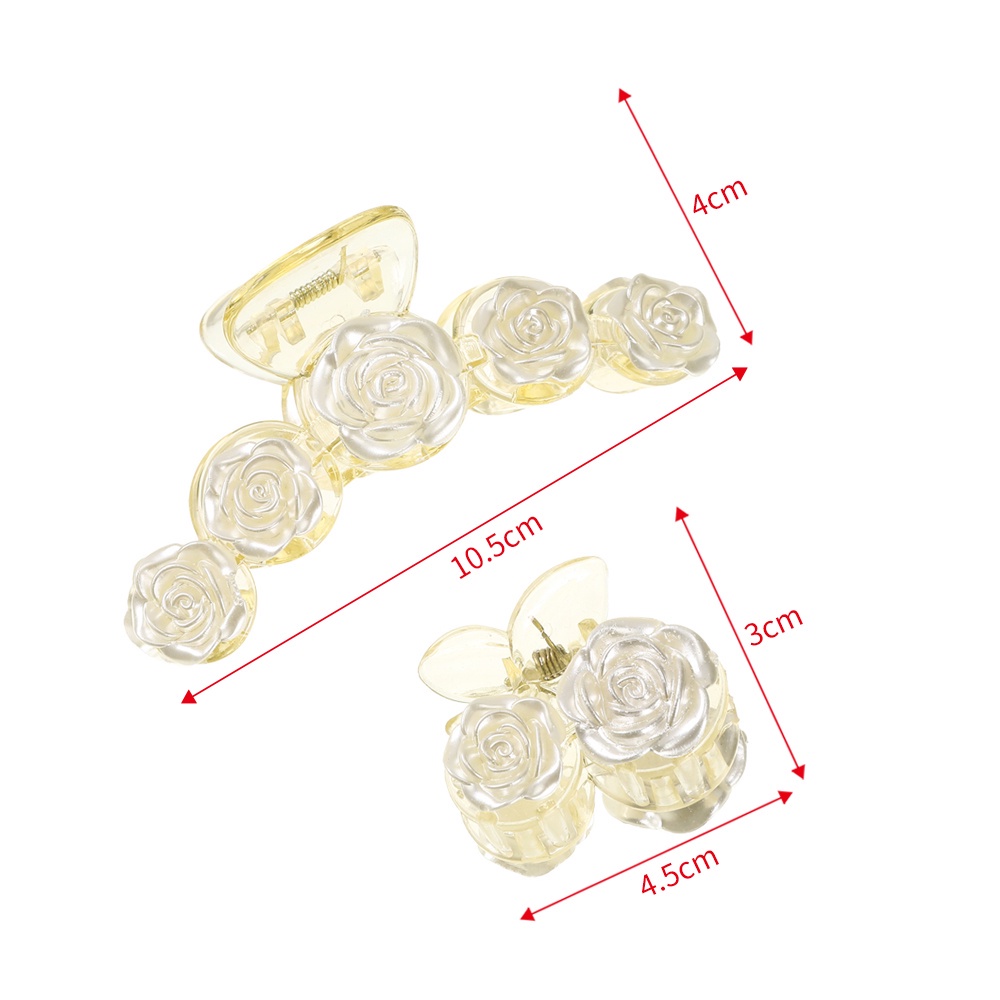 Kẹp tóc CHLINS hình hoa hồng thời trang dành cho nữ