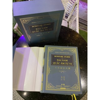 Sách Đại Nam Quấc Âm Tự Vị (Bộ 2 Tập)