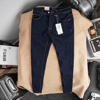 Quần jean indigo xanh đậm form slim fit tôn dáng trẻ trung năng động
