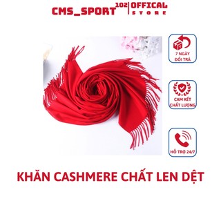Khăn cashmere chất len dệt mịn , khăn thời trang - cms