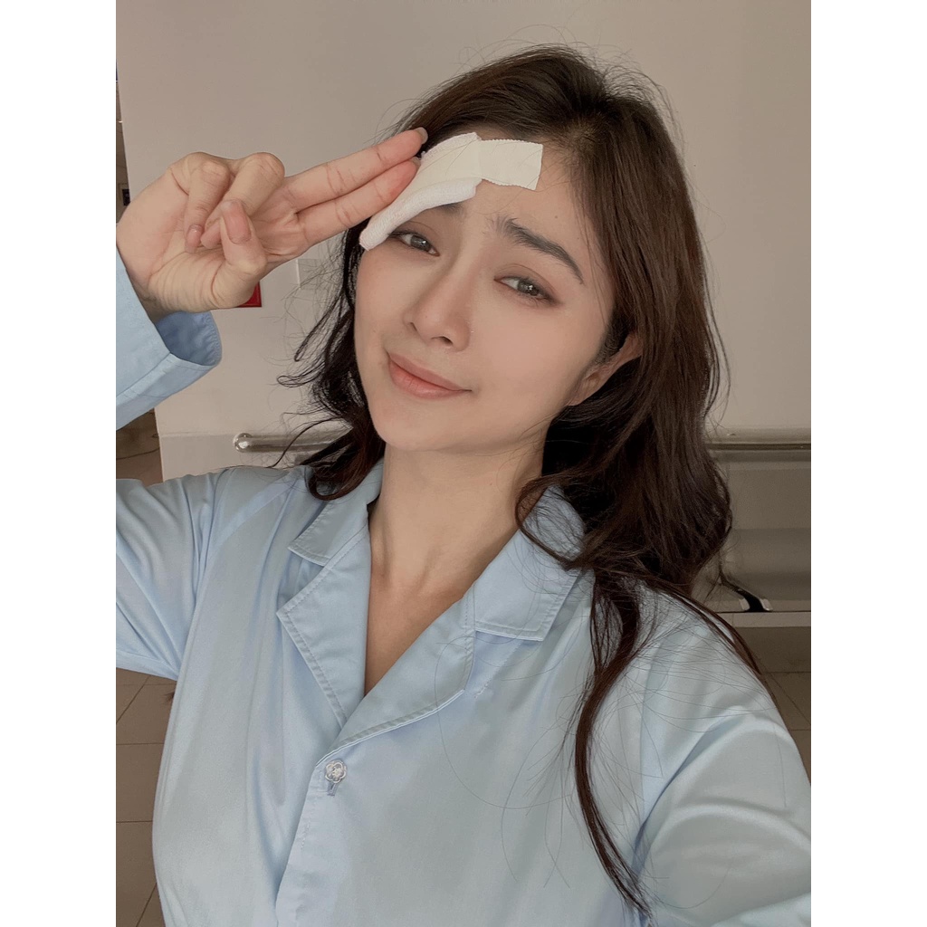 Bộ quần áo blouse nam nữ xanh dương - quần áo bệnh nhân màu xanh bán giá sỉ