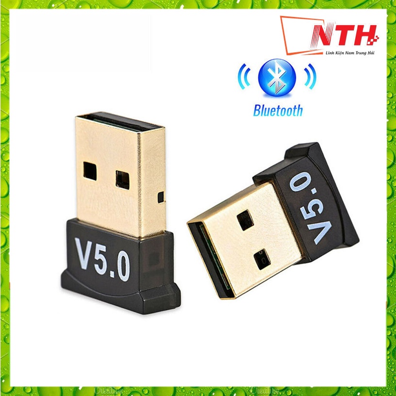 USB Bluetooth 5.0 Dongle CSR, Thu Phát Bluetooth Tốc Độ Cao Cho PC Và Laptop
