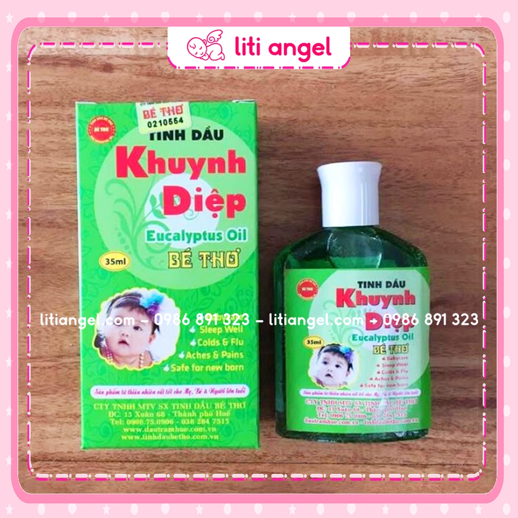 Tinh dầu Khuynh Diệp Bé Thơ cho bé từ sơ sinh Chai 35ml