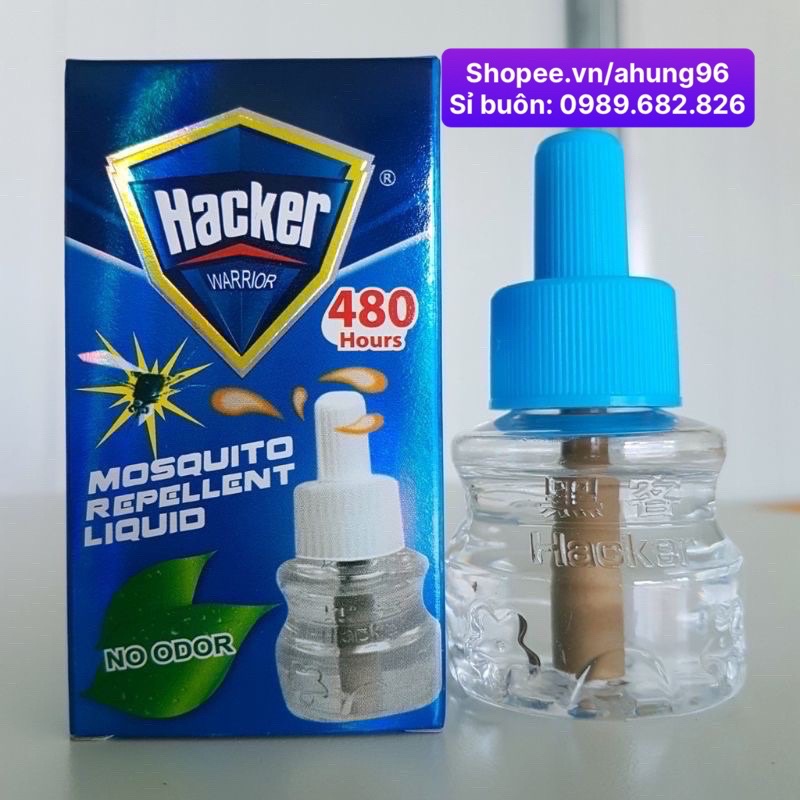 Tinh dầu đuổi muỗi Hacker , tinh dầu Hacker chính hãng có in mã QR