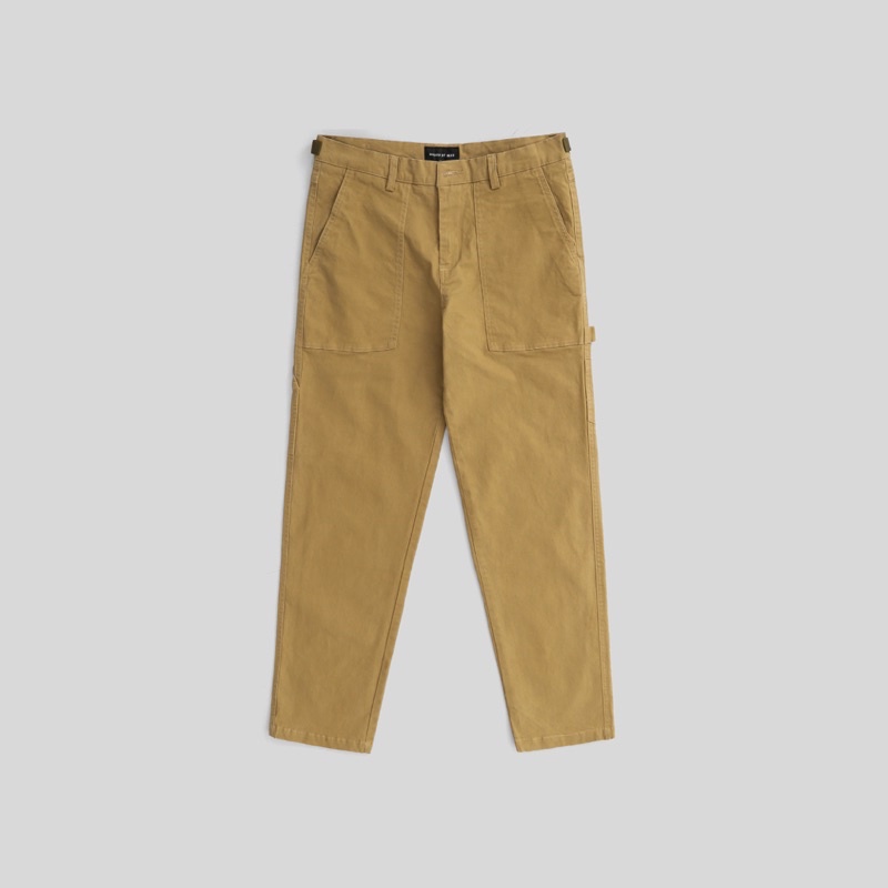 Quần Slim Khaki With Pocket - Sand