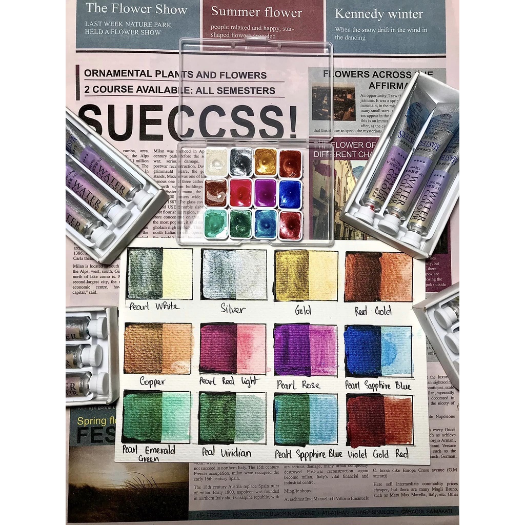 Pocket Màu chiết nhũ Marie's Master bản mới 2022