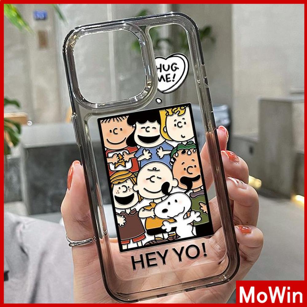 Ốp điện thoại acrylic HD nút kim loại in hoạt hình thích hợp cho iPhone 14 Plus 13 Pro Max 12 Pro Max 11 XR 7Plus